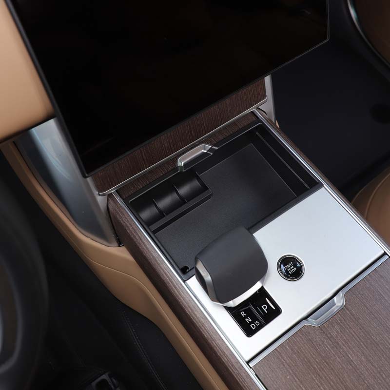ABS Black For Land Rover Range Rover Vogue L460 2025-2025 Car Styling Car Central Storage Box Phone Box Car Accessories
