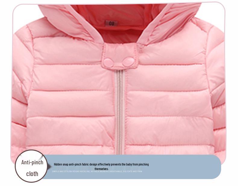 Infant Warm Cotton Jacket - Lightweight Down Coat for Boys and Girls (Autumn/Winter)