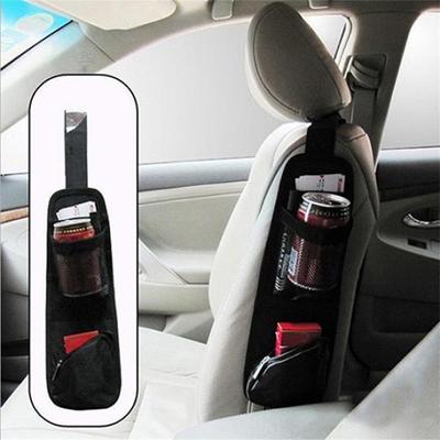 Sac de rangement suspendu latéral pour siège de voiture, support organisateur de poche en maille, tendance