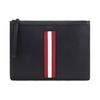 Bollis Classic Solid Color Business Commuter Simple Letter Leather Wallet Clutch Large Men Wallets Black 6238961-001