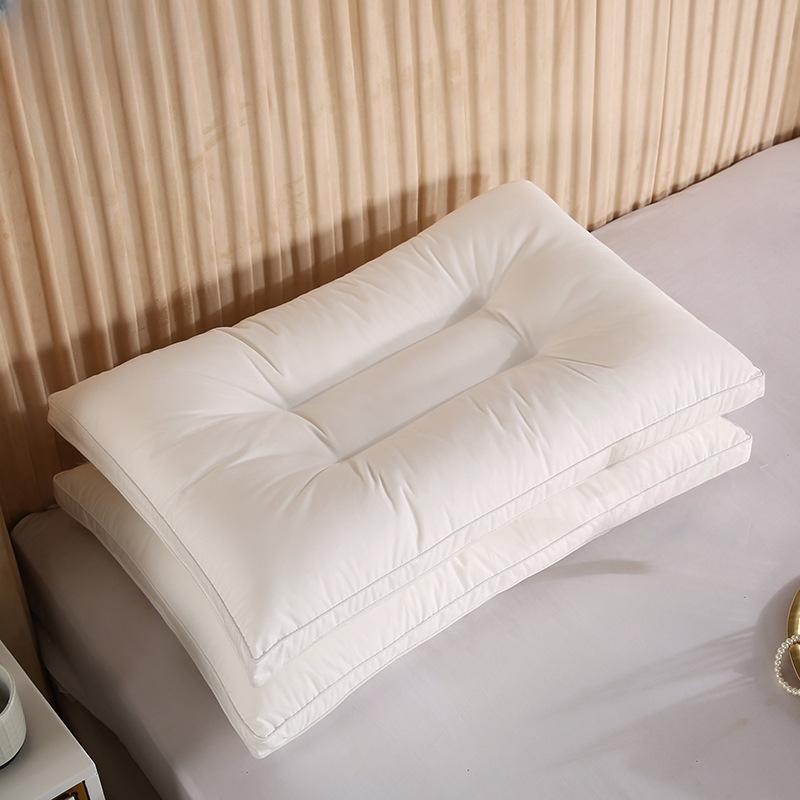 

Пара подушек для домашнего использования, подушки для спальни, моющиеся хлопковые подушки для шеи, подушки для взрослых 48*74cm