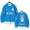 25-26 Season SSC Napoli Long Sleeve Football Jersey Men Sports Training Top