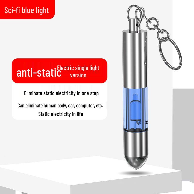 Car Static Eliminator Cartoon Keychain Anti-Static Discharger