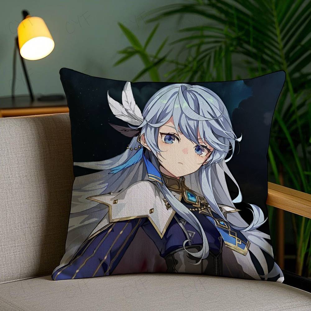 Korea Cartoon T-Tower of God Kissenbezug Kundenspezifisch bedrucktes gebürstetes Fleece-Kissen, Babyhaut-Haptik, Umweltfreundlicher Farbsublimations-Cus