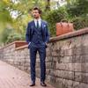 3 Piece  Men's Suits Slim Fit Peak Lapel Elegant Wedding Business Party Jacket Vest Pants Set High Quality