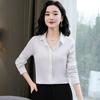 Long-sleeved Shirt Women's Spring New Versatile Anti-wrinkle Qualitative Temperament Fashionable Foreign Style