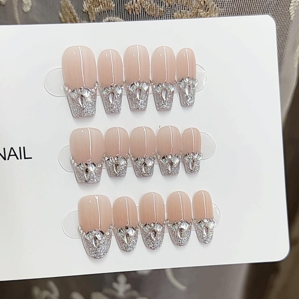 Pure Handmade Phototherapy Wear Nail Art Paris Dance Shoes Finished Reusable Patch