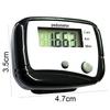 Multifunctional Dual-Button Pedometer: 10,000 Steps Counter - Available in White, Black, Red, Blue for Runners