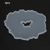 Silicone Coaster Making Mould DIY Craft Decorative Crafts Coasters Tray Base MoldType 1