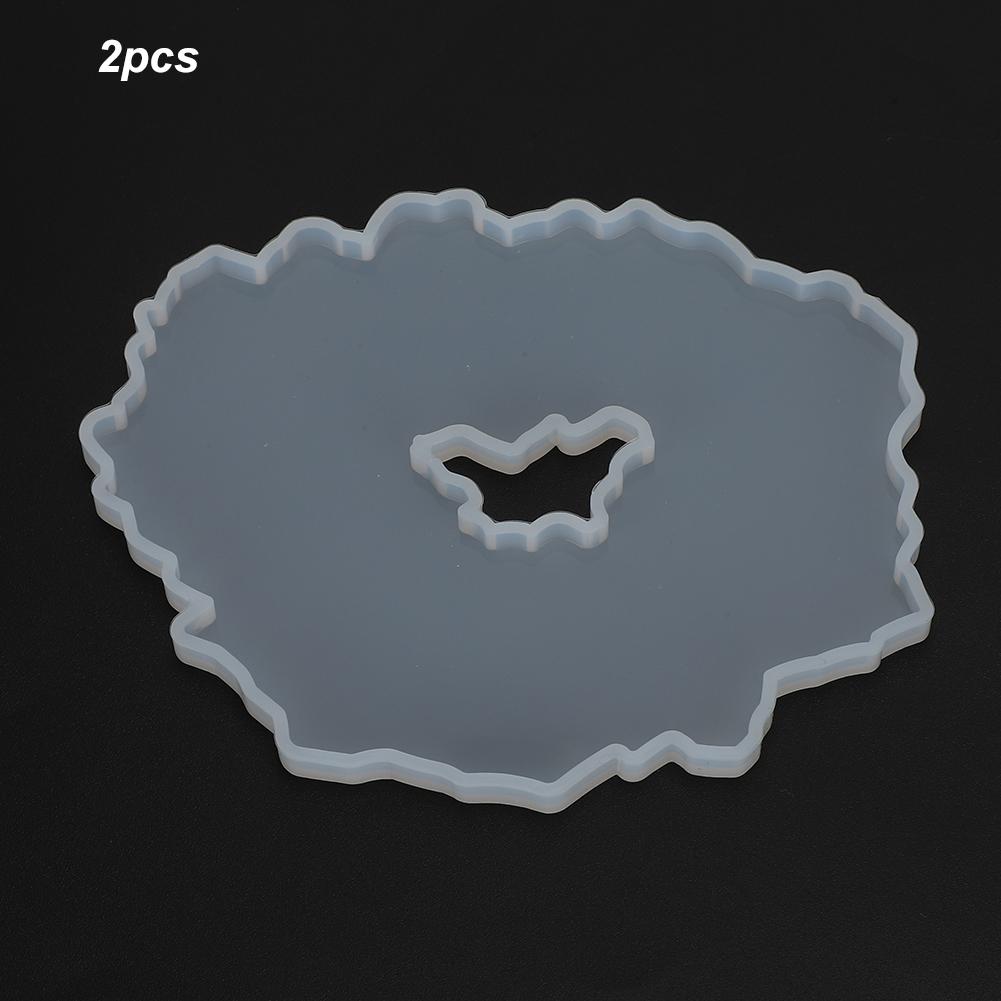 Silicone Coaster Making Mould DIY Craft Decorative Crafts Coasters Tray Base MoldType 1