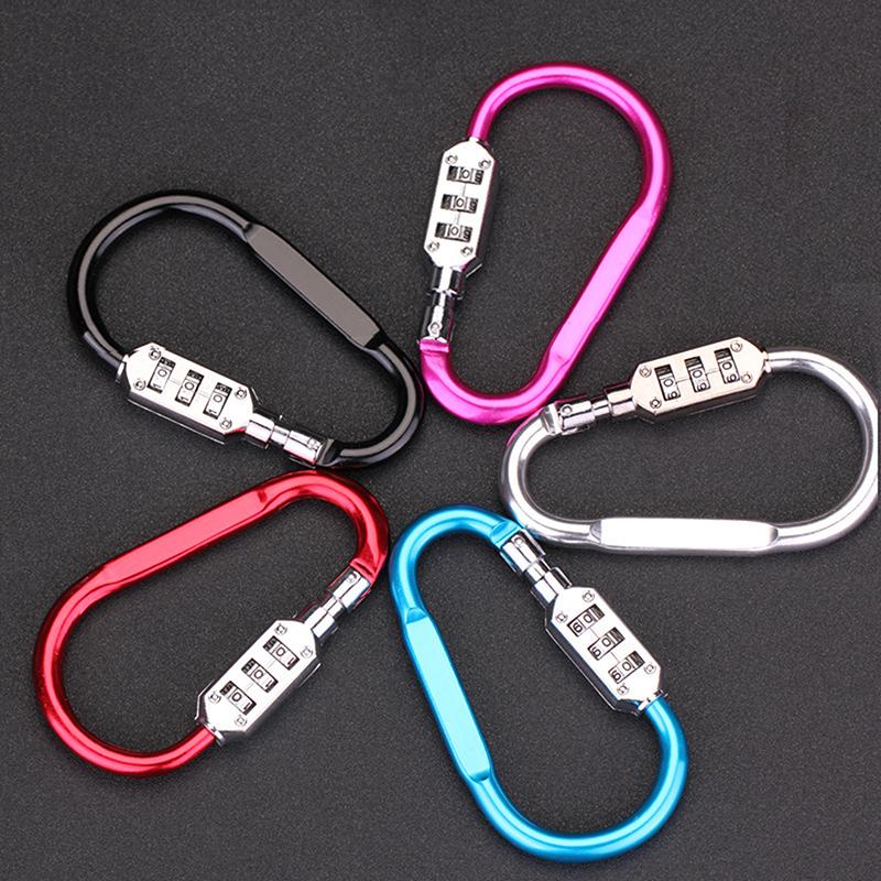 D-type Professional Climbing Carabiner D Shape Mountaineering Buckle Hooks Safety Lock Outdoor Climbing Equipment Accessory