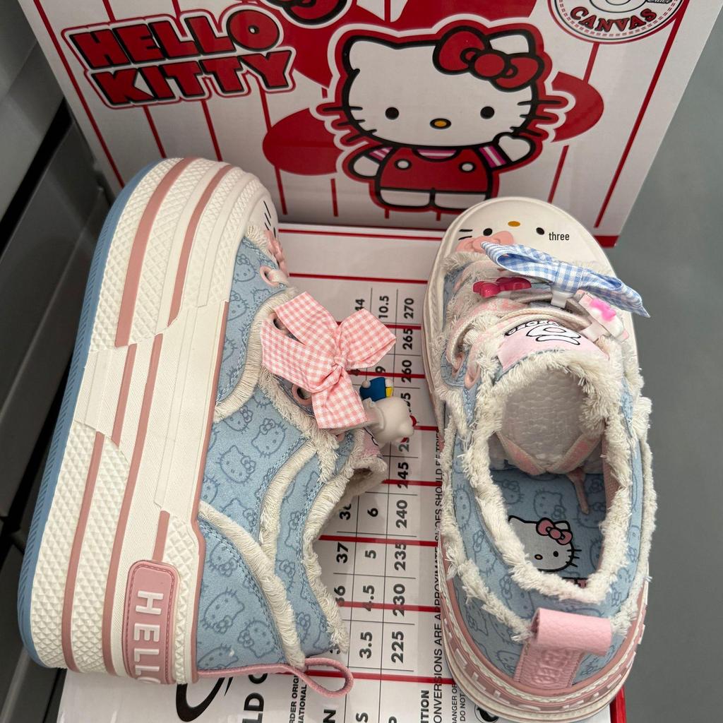 Sanrio Hello Kitty Collaboration Women's Canvas Shoes