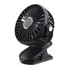 3-in-1 Rechargeable Clip Fan: Desktop, Wall Mount, or Portable with Strong Wind & Long Battery Life
