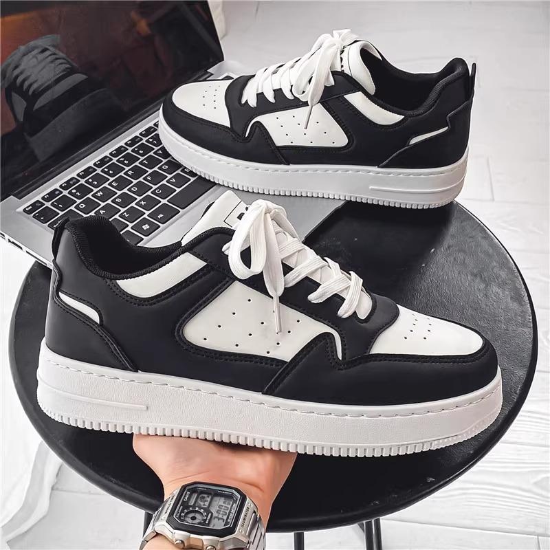 Popular little white shoes men's couple men's and women's shoes 2025 new spring casual shoes versatile thick-soled heightening board shoes