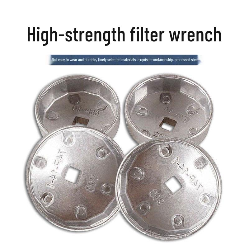 Cap-Type Oil Filter Removal Tool and Wrench