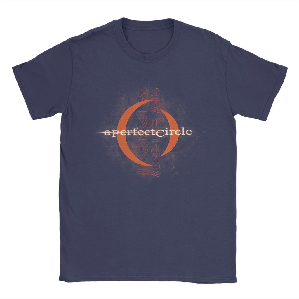 A Perfect Circle Mer De Noms T-Shirt Unisex Erstaunliches Baumwoll-T-Shirt Rundhals Kurzarm T-Shirts Grafische Oberteile