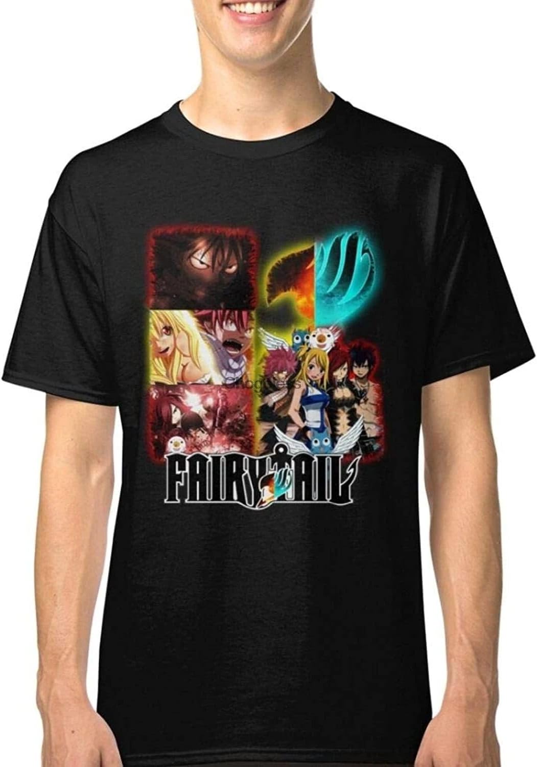 Fairy Tail Natsu Erza Gray Y Lucy 17 Shirt M