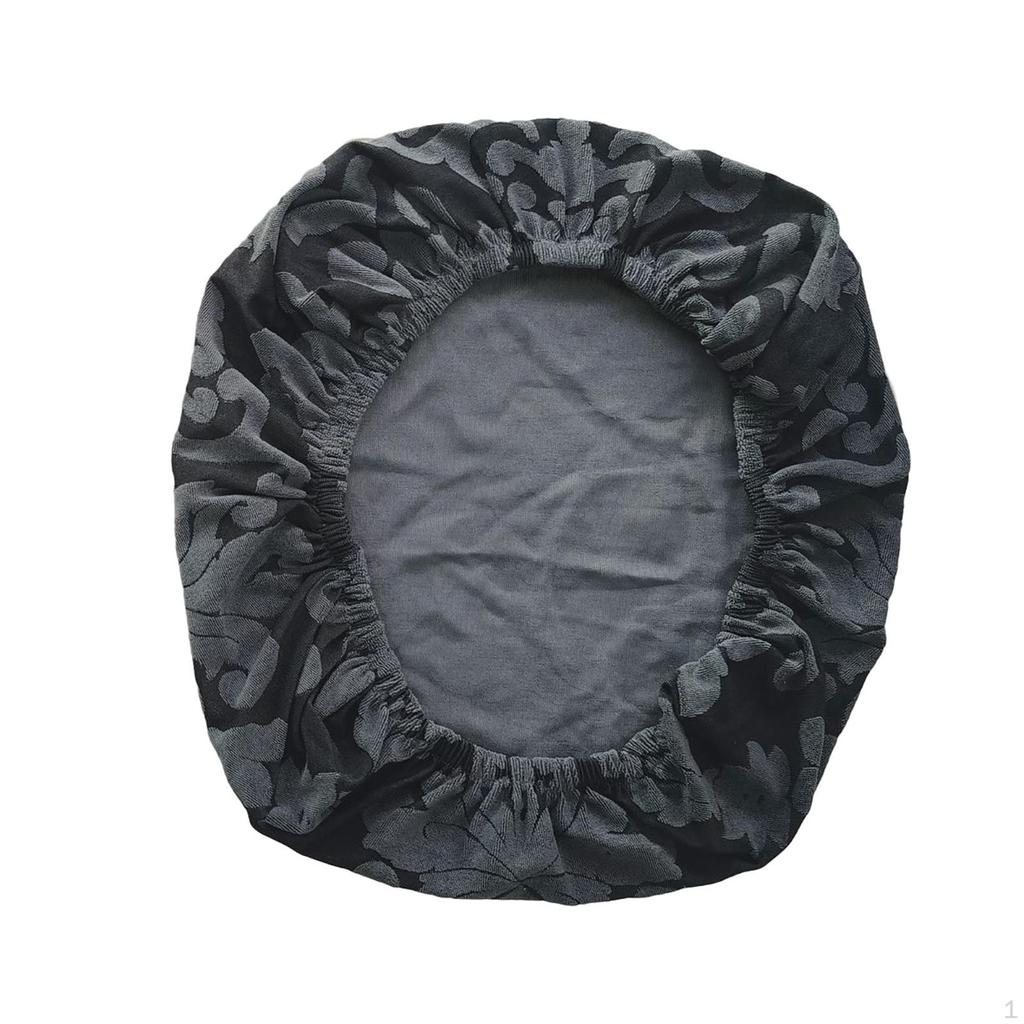 Chair Seat Cover Elastic Stretch Washable Computer for Dining Room