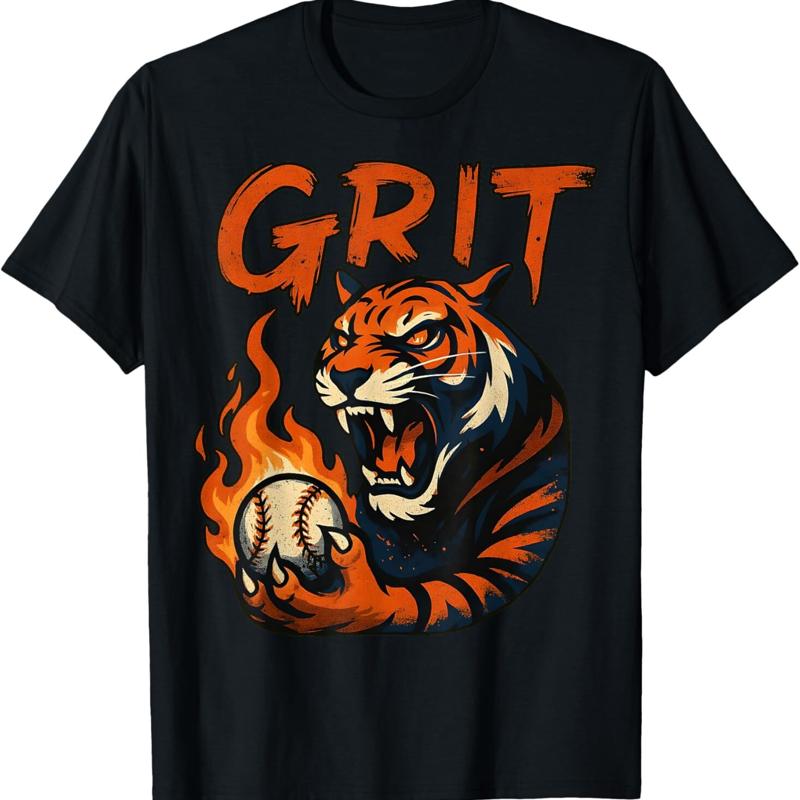Retro Tigers Last Name Style Classic T Shirt