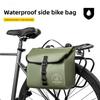 Bike Pannier Bag Hanging Toolkit Waterproof Travel Cycling Bag Bicycle Rear Seat Trunk Bag Electric Bike Accessories