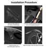 Quick Release Road Bike Mudguard Lightweight Bike Fenders Set  Gravel and City Bikes