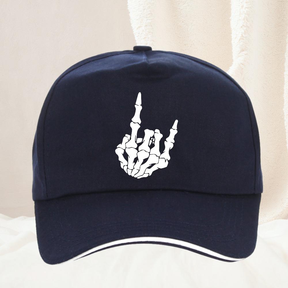 Unisex Skeleton Fingers Hiphop Hats Spring Autumn Outdoor Adjustable Casual Baseball Caps Sunscreen Hat