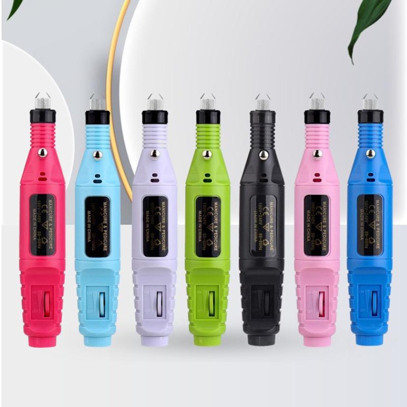 Professional Strong Function Nail Drill Machine Set Electric Nail Sander Gel Polish Remover Tool Driller Manicure Nail Accessory
