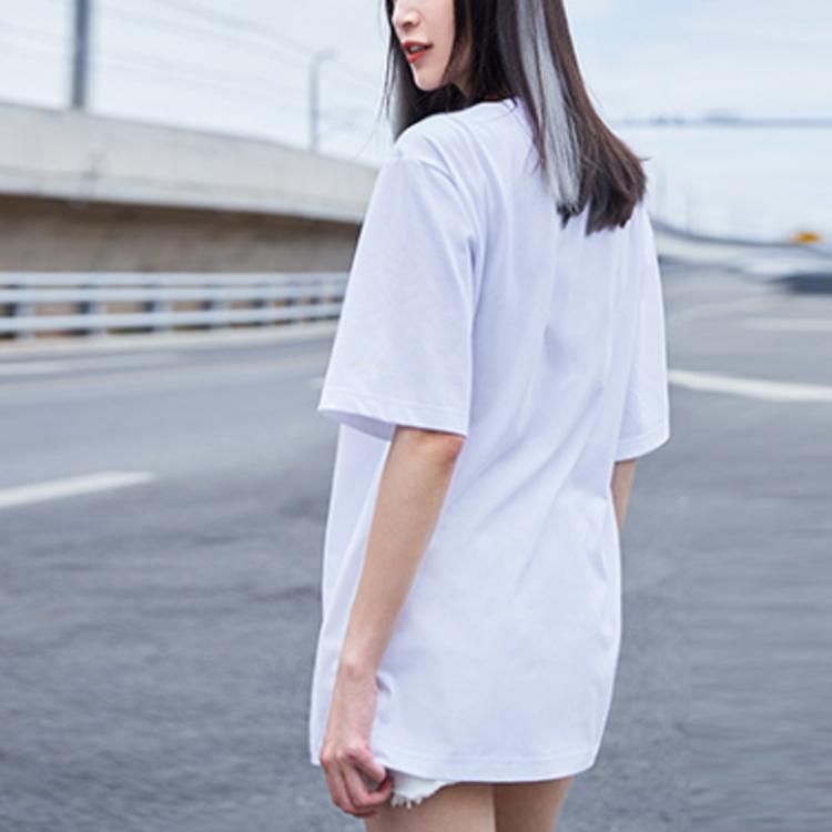 Li-Ning Pattern Quick-Dry Breathable Loose Short Sleeve T-Shirt And Sports Pants Casual Sports Set Men Sets White Black AHSR340-11+AYKS467-1