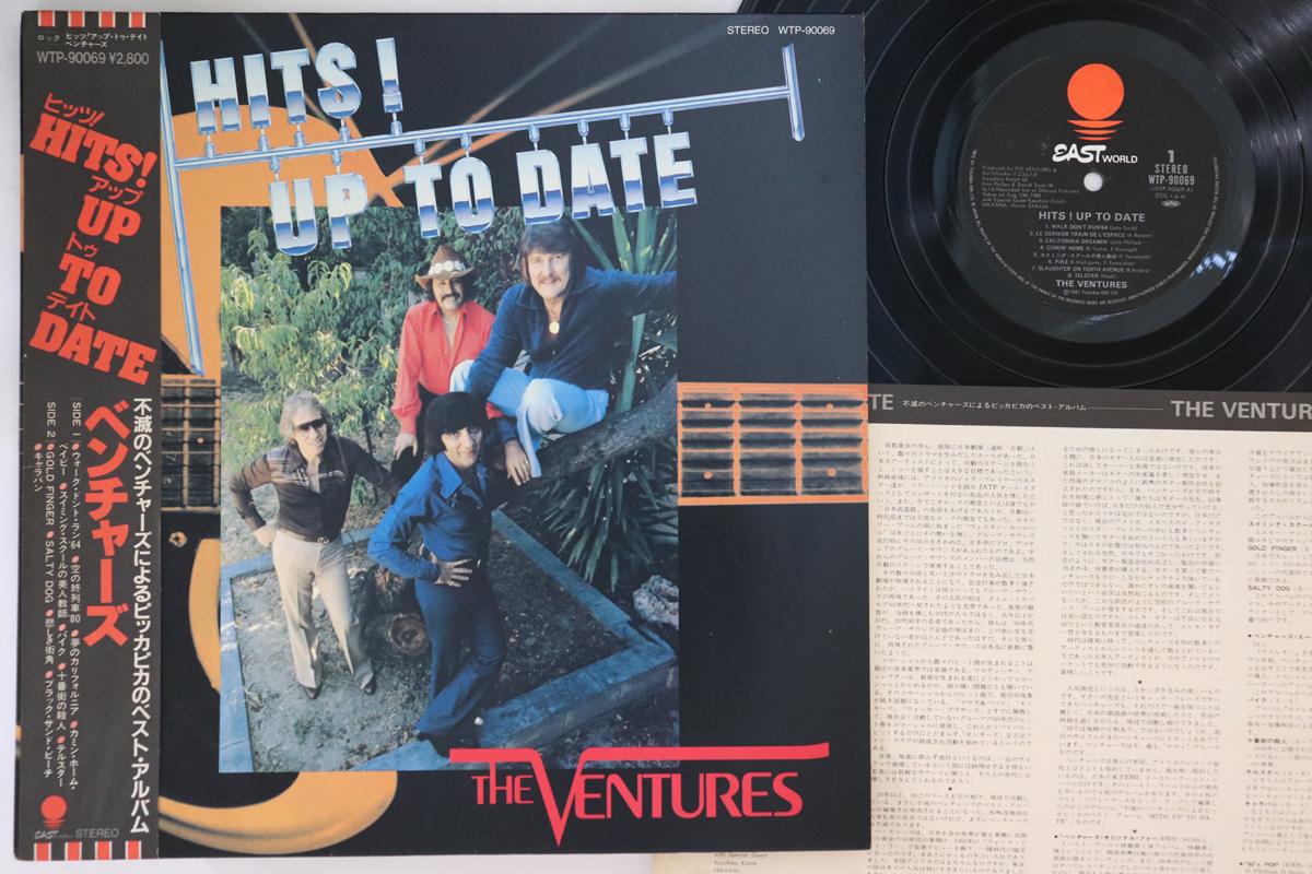 

LP Record VENTURES - Hits! Up To Date WTP90069 EASTWORLD 1981 Japan Obi Rock Used