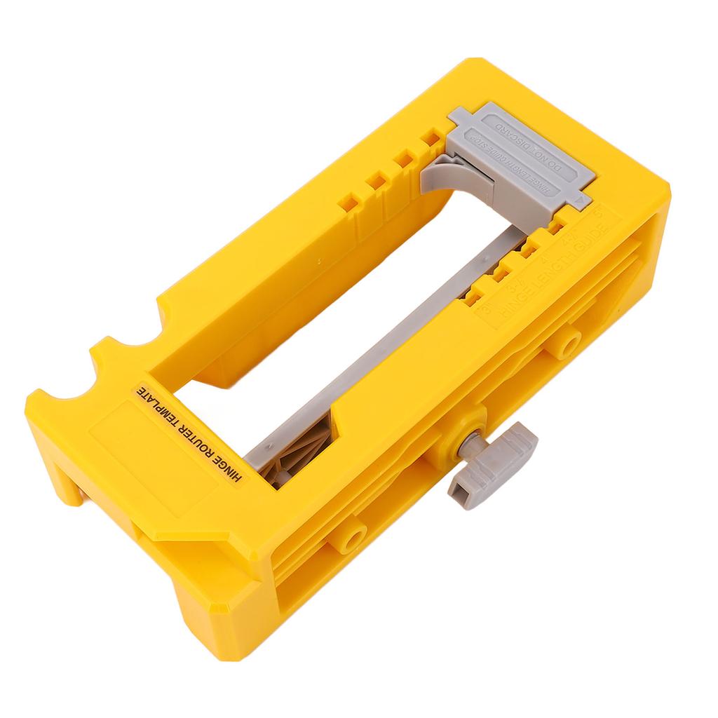 Szablon do gniazd zawiasów drzwiowych Regulowany przyrząd do zawiasów drzwiowych o długości 35 cali Promień kwadratowy 14 cali lub