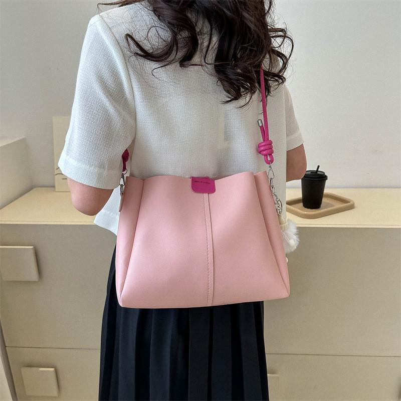 Stylish Pu Leather Tote Bag For Women Versatile And Casual Commuter Bag
