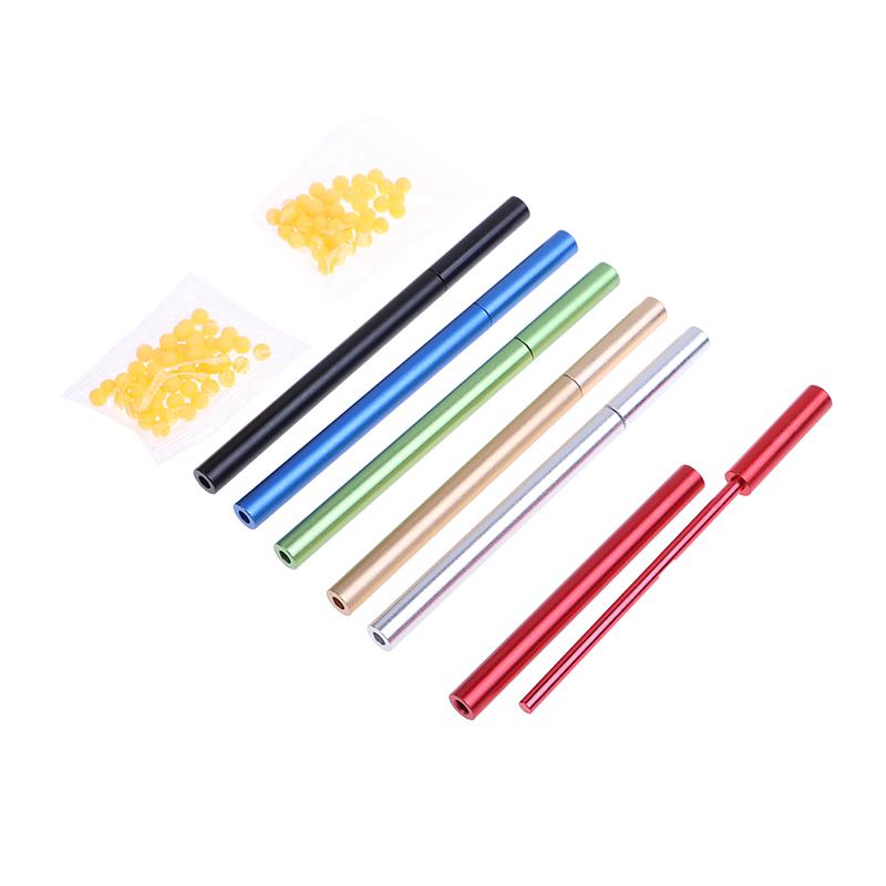 Soft Pinball Launcher Alloy Crackling Tube Safe And Soft Pinball Shoot Game Aluminum Alloy Simulation Ball Shooter