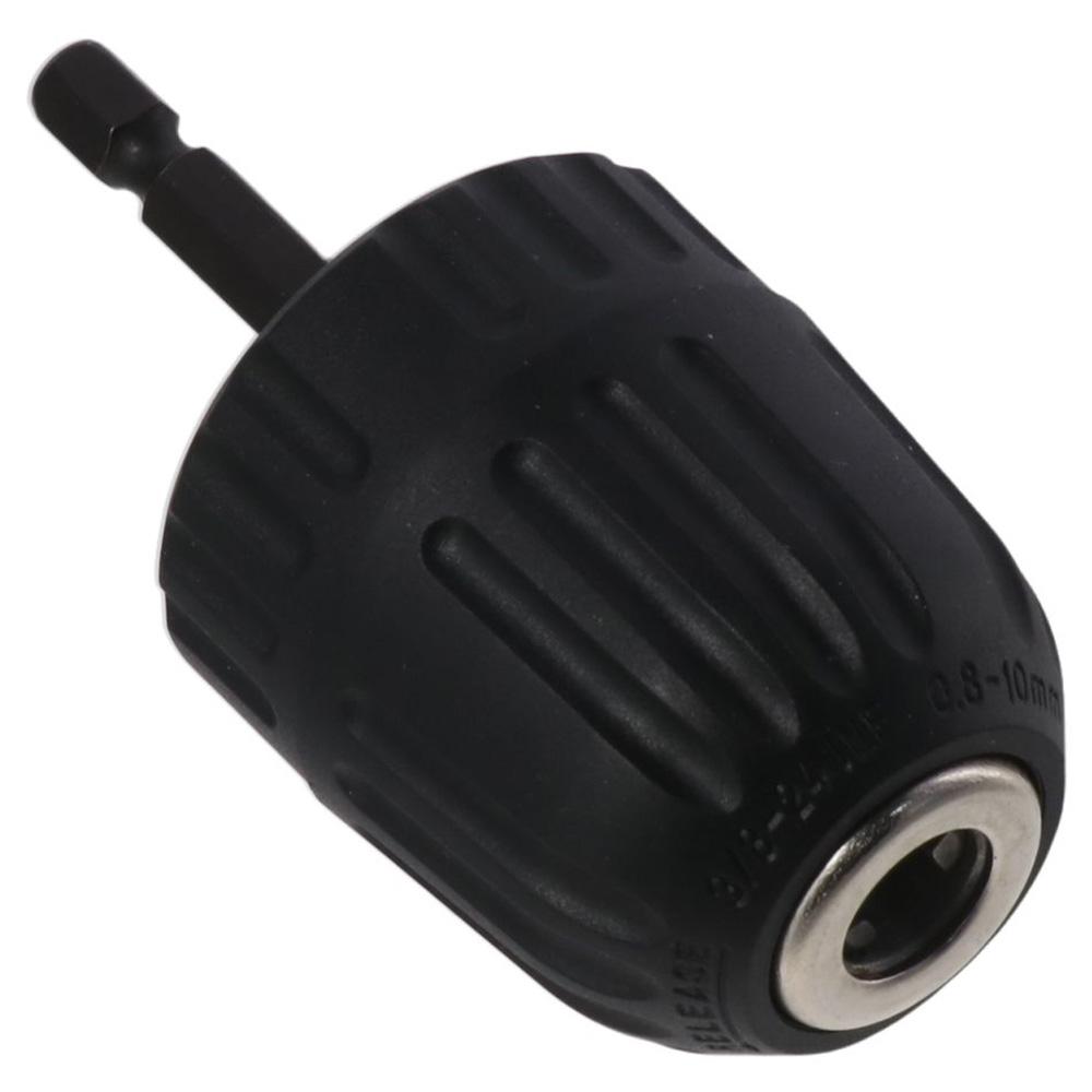 Hex Shank Keyless Drill 1/4-Inch Chuck Capacity Adapter  Impact Drill Tool