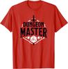 Dungeons and Dragons Dungeon Master Sword and Dice Logo T-Shirt