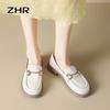 ZHR Women's British Style Two-Wear Leather Loafers BT38