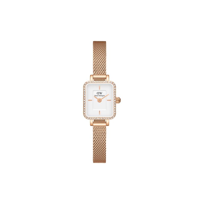 DANIEL WELLINGTON Watch Quartz Movement Stainless Steel Strap 15mm*22mm White Dial Women's Watch Watch Women's Exquisite Retro Simplicity DW00100731