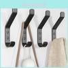 Stainless Wall Mounted Hook Multipurpose Clothes Hanger For Backpack Hat Towel Keys Home Storage