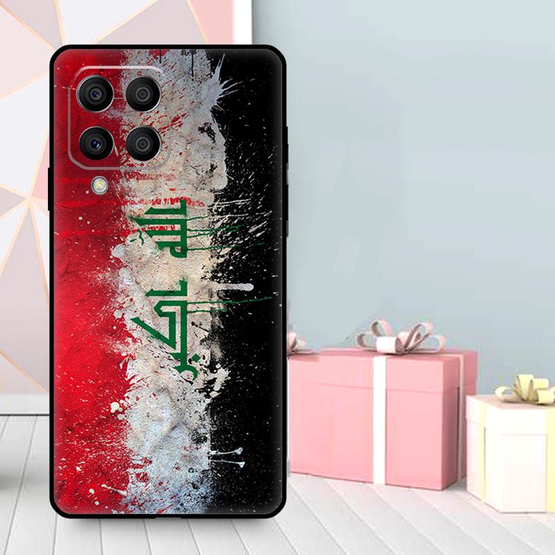 Iraqi Iraq National Flag Case For Samsung Galaxy M16 M31 M21 M13 M33 M53 M15 M35 M55 M36 M56 M12 M32 M52 M14 M34 M54