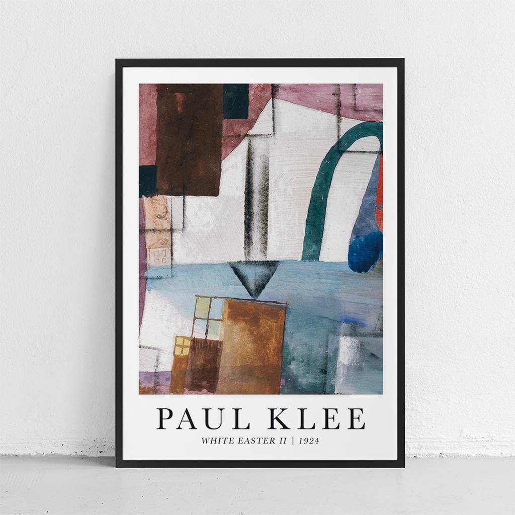 Plakat Paul Klee abstrakcja