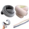 Multi-Position Travel Neck Pillow, 360° Adjustable & Foldable Memory Foam Pillow, Custom Support for Airplane, Office, Car H5N0