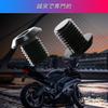 Akso Aoyupe 4pcs Black 304 Stainless M 10 x 1.25 Volt Motorcycle Rearview Mirror
