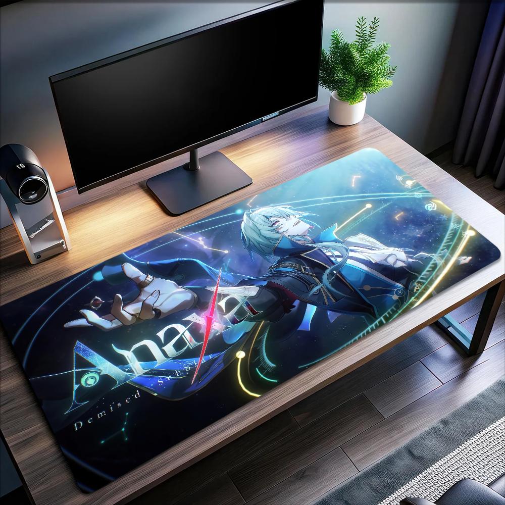 Game Honkai Star Rail Anaxa Mouse Pad Non-slip Thickened Large Writing Lockedge Office Student Gaming Cushion MousePad