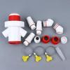 Washing Machine Drain A Three-Way Drain Distributor, A Dryer, A Drainage Pipe, A Three-Way Anti-Backflow Check Valve Connection