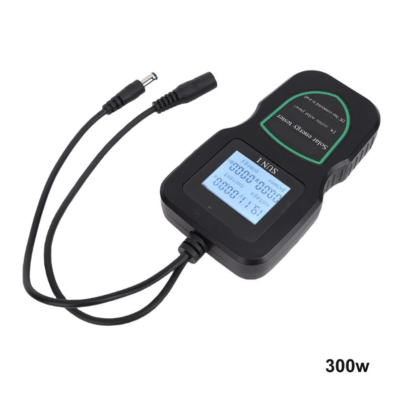 100W/200W/300W/500W Solar Panel Tester MPPT Photovoltaic Panel Multimeter Tester Tool for Testing Solar Panel Data