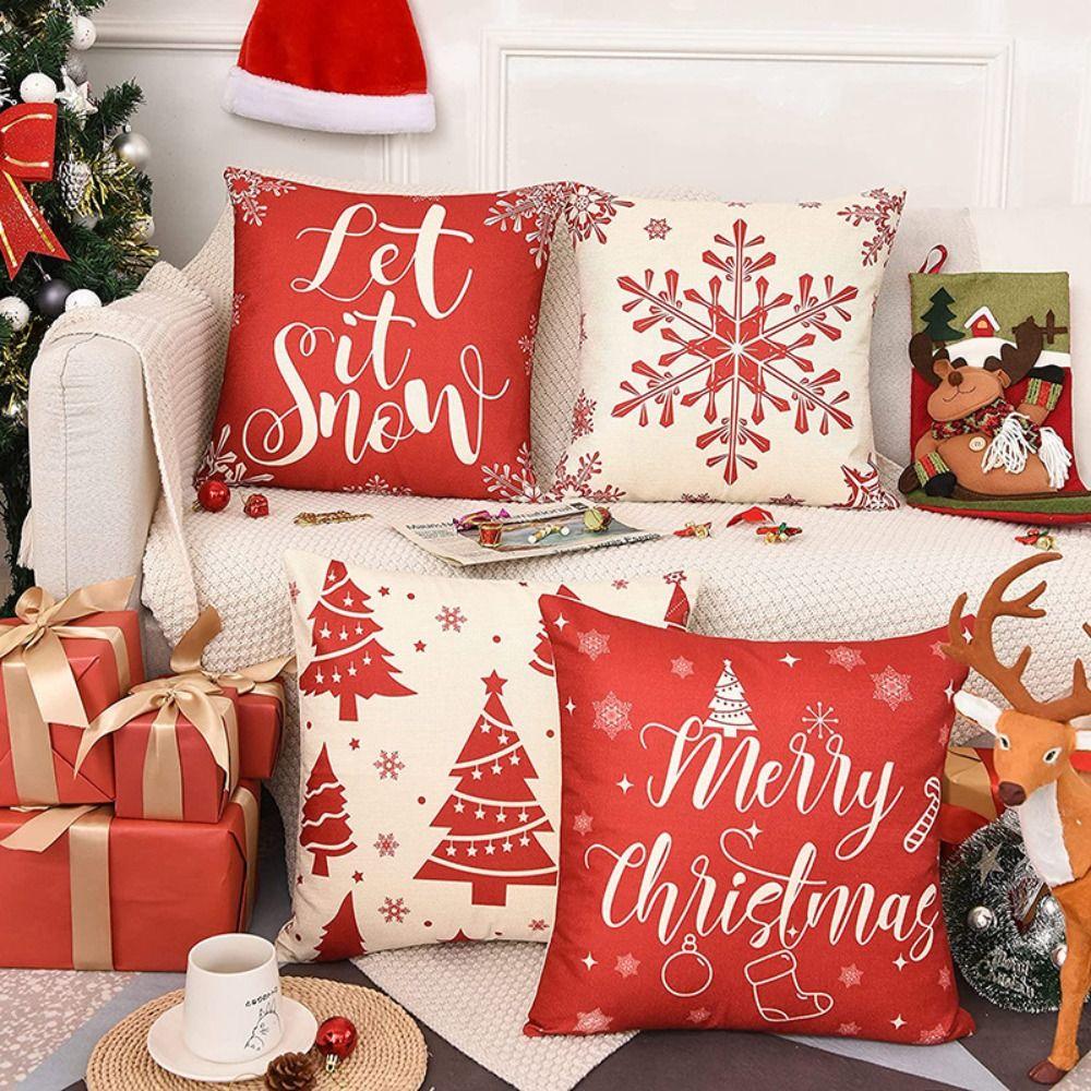 

2Pcs Soft Dacron Throw Pillow Case Luxury Sofa Pillowcase Cushions Style 4
