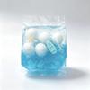 Fruit Color Crunchy Squishy Bag Handmade Sensory Dumpling Squishy Crispy Handmade Ball  Desk Decor