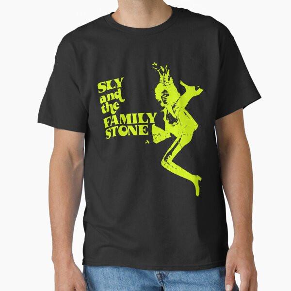 

Sly Stone VTG artwork black T-shirt short sleeve All sizes S to 45Xl XZ900 Unisex T-Shirt XXXXL