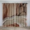 Luxury Art Abstract Texture Window Curtains for Kids Bedroom Living Room Hall Treatments Kitchen Home Decor Drapes Blinds 2Pcs
