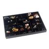 PU Leather Earrings Jewelry Box Rings Jewelry Packing Tray  Exhibition
