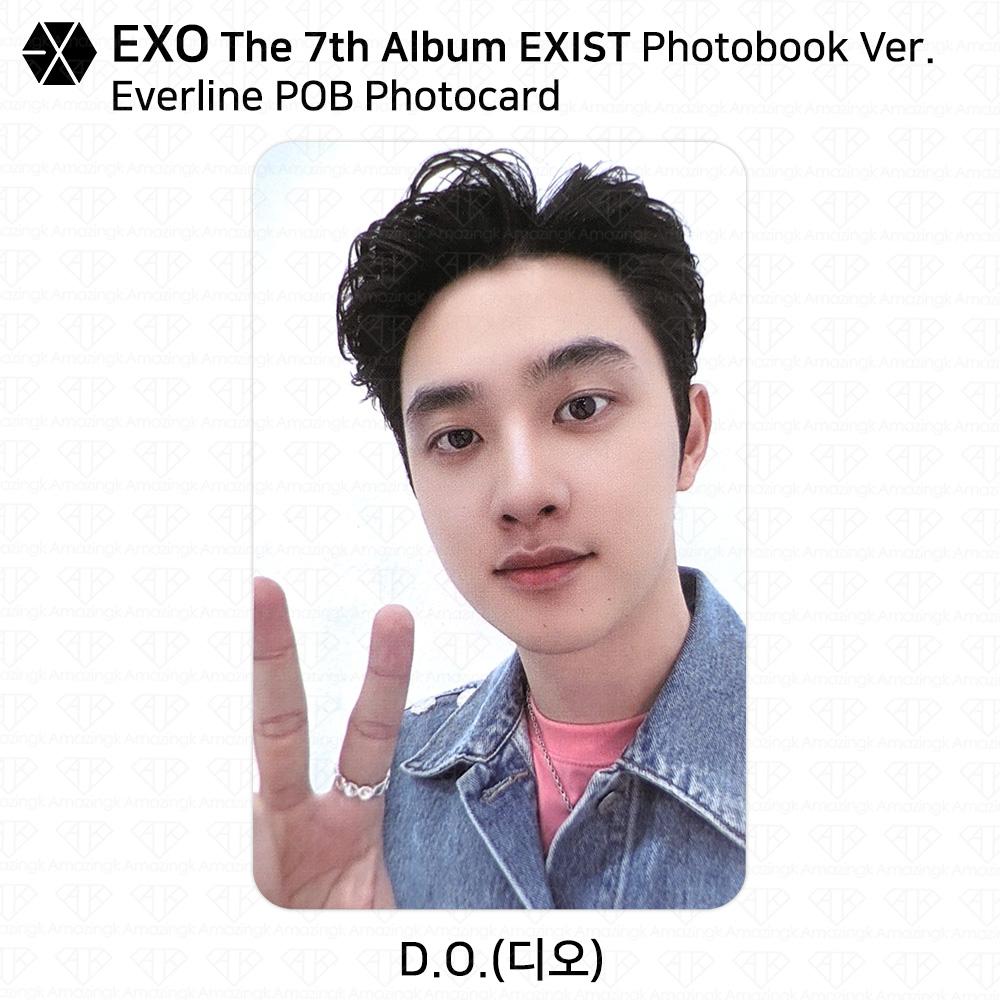 

EXO: 7-й альбом EXIST POB Фотокарта Apple Music Soundwave Makestar Ktown4u D.O. - Everline